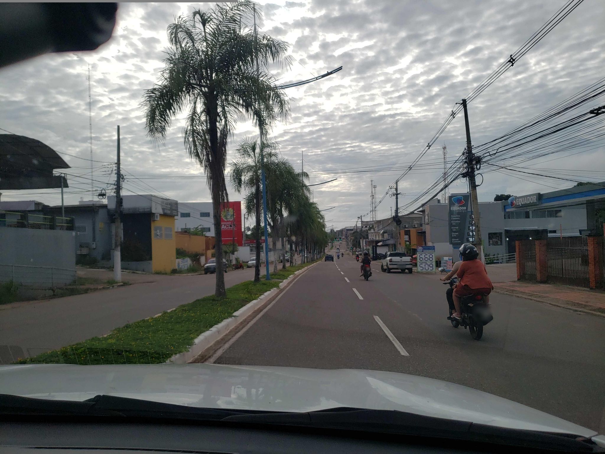 Vista da rua do 1º Ofício de Registro de Imóveis em Rio Branco/AC