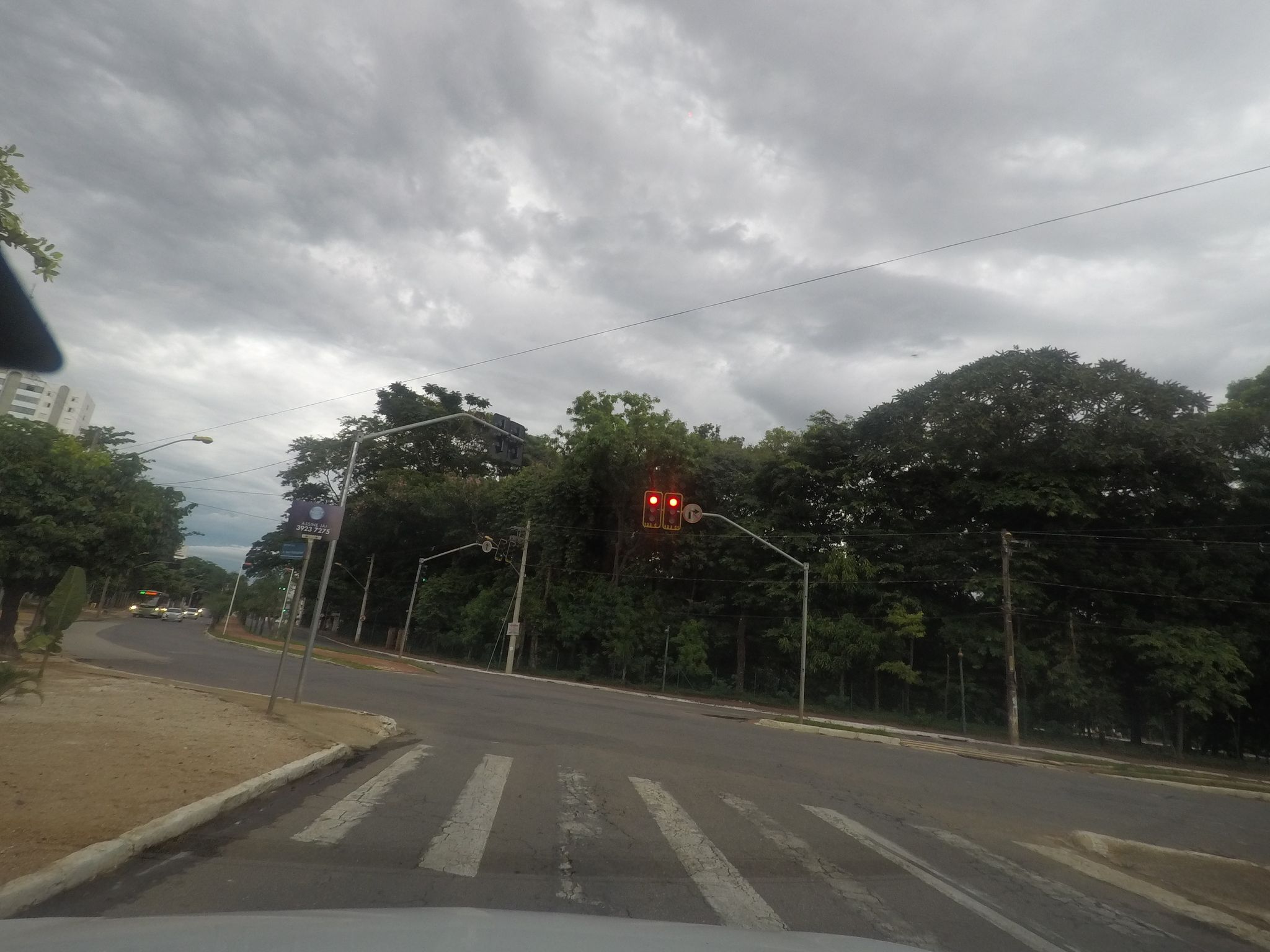 Vista da rua do Registro de Pessoas Jurídicas, Títulos, Documentos e Protestos e Tabelionato 2º de Notas (com Atribuição do Registro de Imóveis) em Aragarças/GO