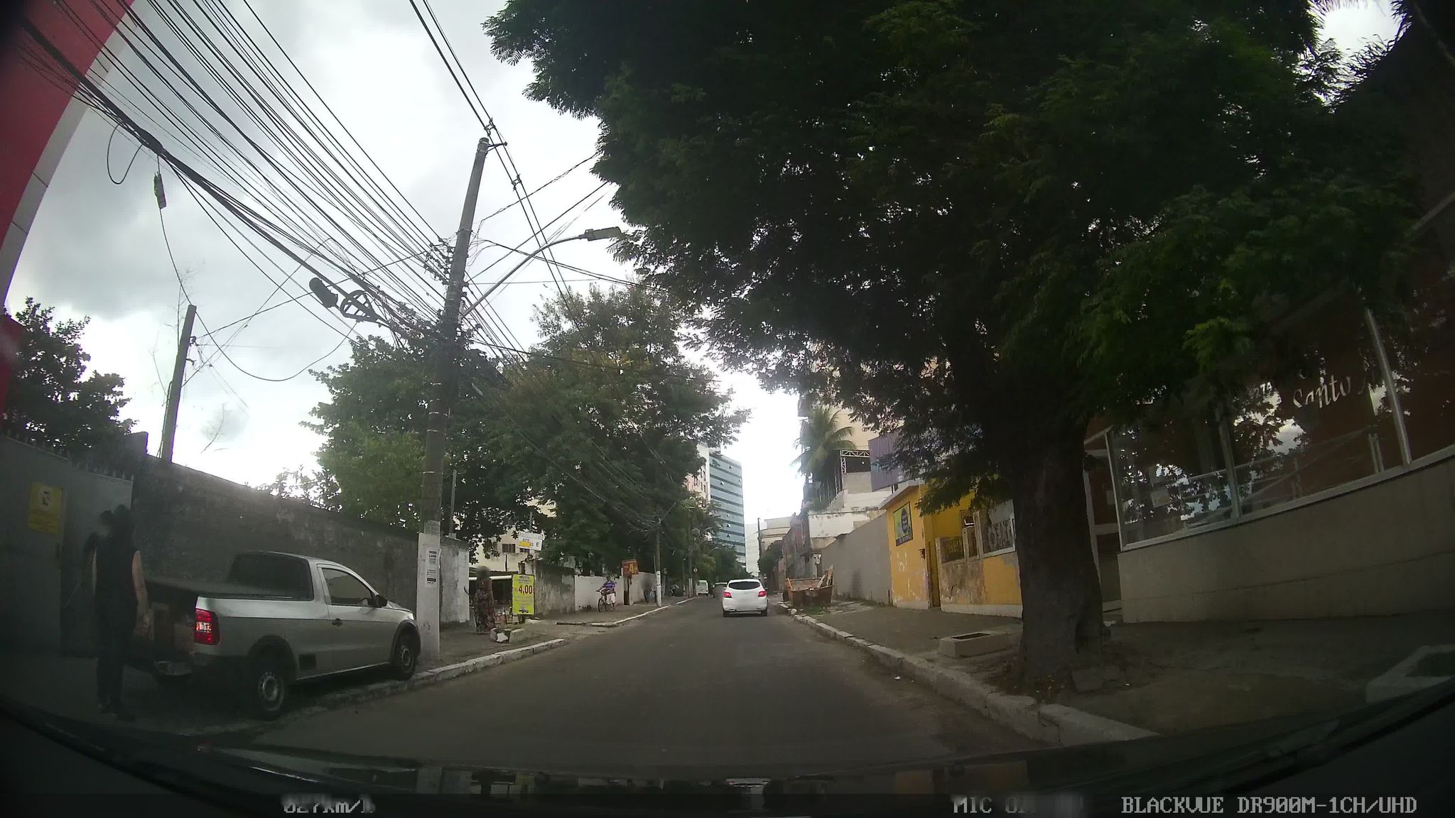 Vista da rua do Unidade Interligada no Hospital Daniel Lipp em Duque de Caxias/RJ