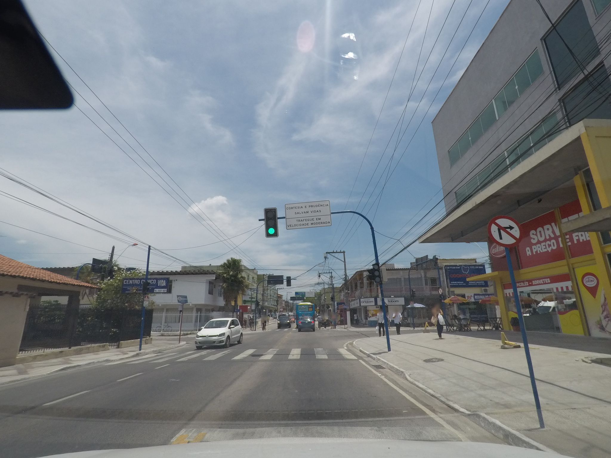 Vista da rua do Marica 01 Of de Justica em Maricá/RJ