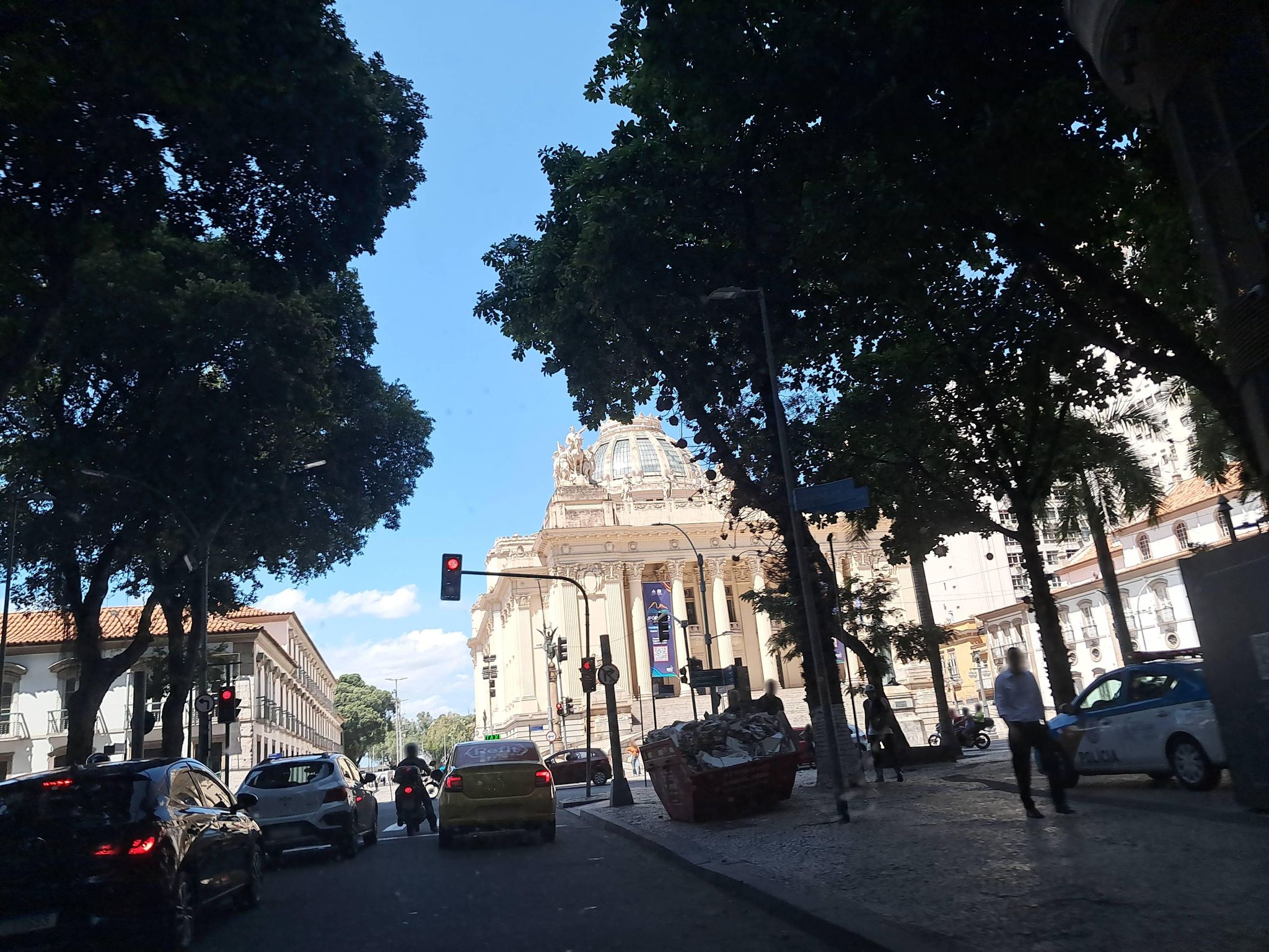 Vista da rua do Capital 04 Of de Reg de Prot Titulos em Rio de Janeiro/RJ