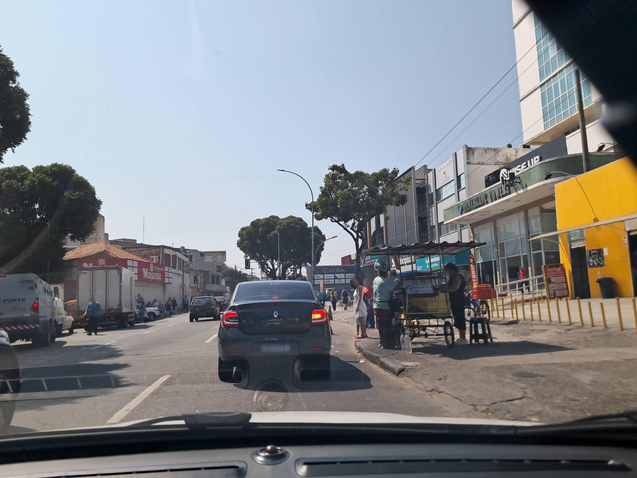 Vista da rua do Capital 33º Ofício de Notas em Rio de Janeiro/RJ