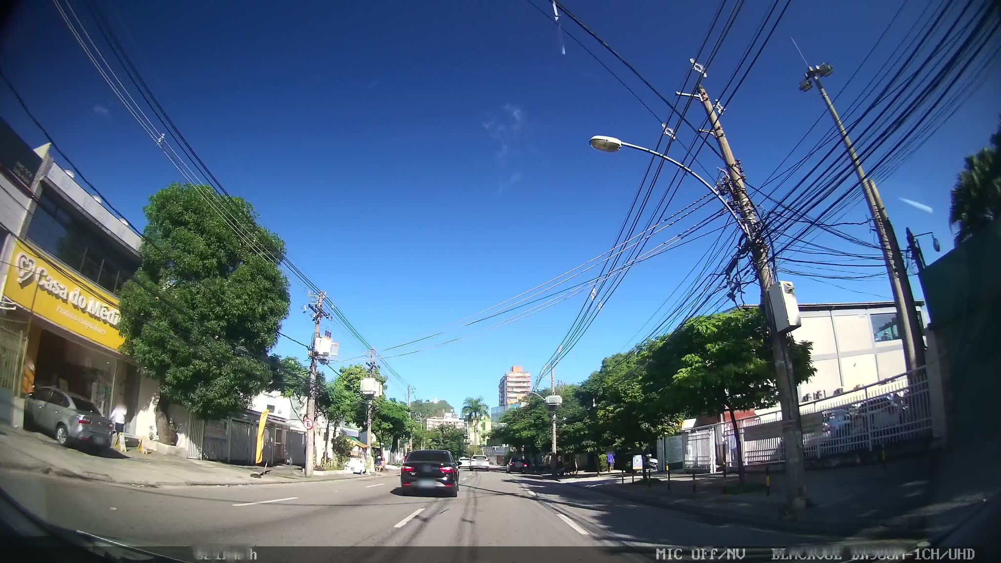Vista da rua do Unidade Interligada na Clínica de Assistência Médica Ltda-clinipam em Rio de Janeiro/RJ