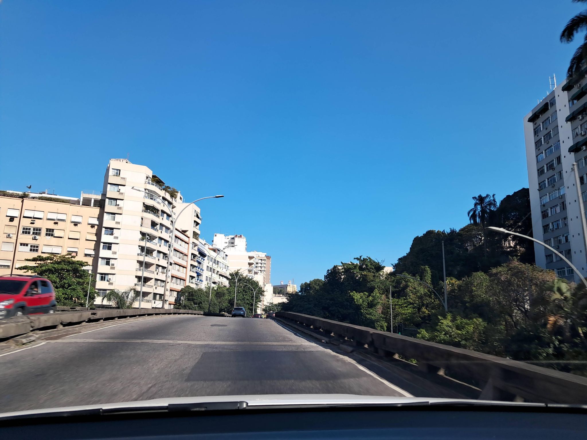 Vista da rua do Unidade Interligada na Maternidade Escola da Ufrj - Laranjeiras em Rio de Janeiro/RJ