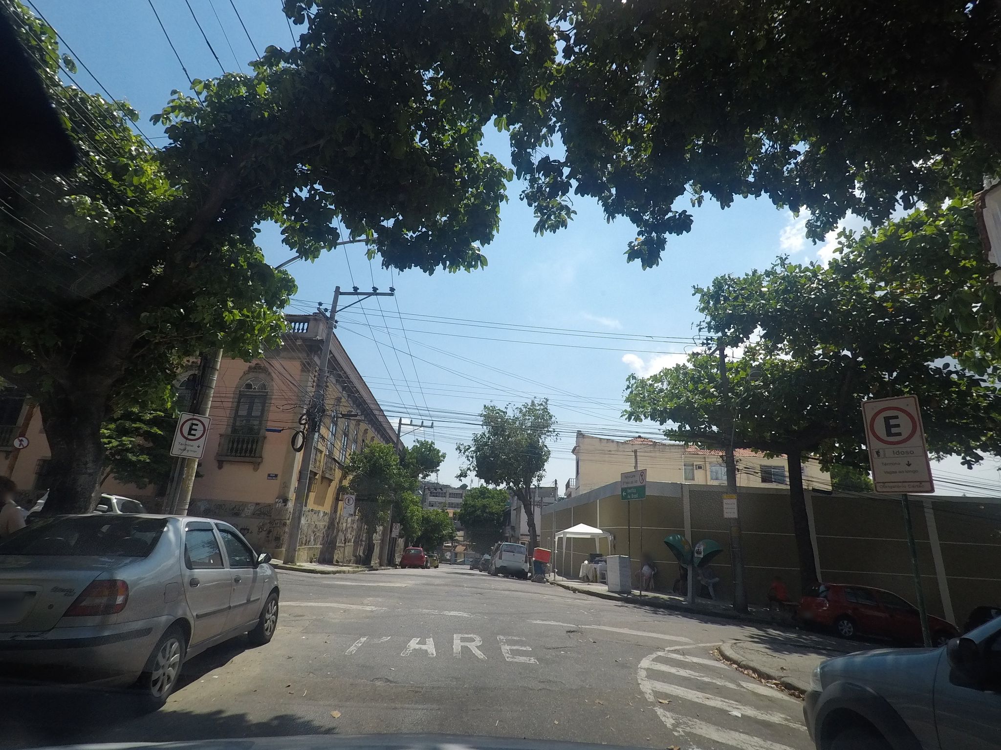 Vista da rua do Unidade Interligada no Instituto da Mulher Fernando Magalhães em Rio de Janeiro/RJ